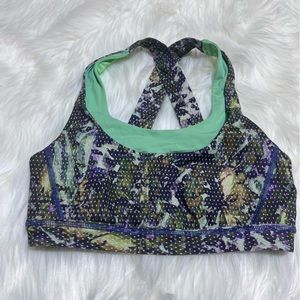 Lululemon multicoloured sports bra size‎ 6
